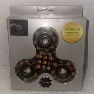 Emoji Fidget Spinner Top‎ Trenz Voted #1 Fastest and Longest Spin NEW